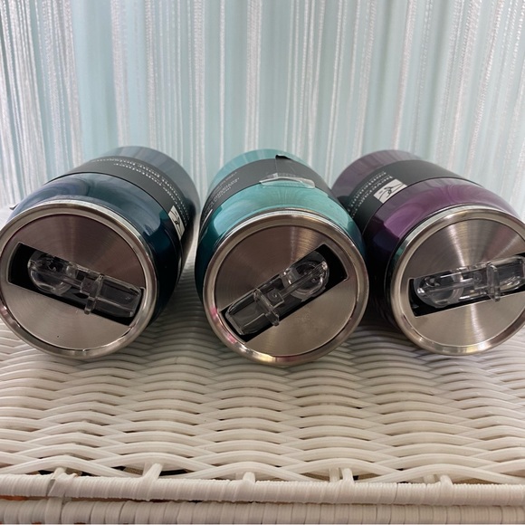 Set of 3 Double - Wall Stainless Steel Beverage Container NWT - Picture 3 of 17